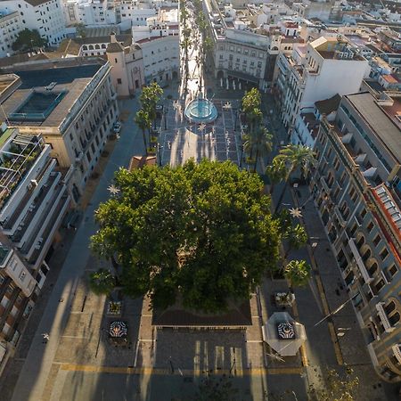 Conjunto De Apartamentos Antiguo Palacio Hotel Paris Huelva Eksteriør bilde