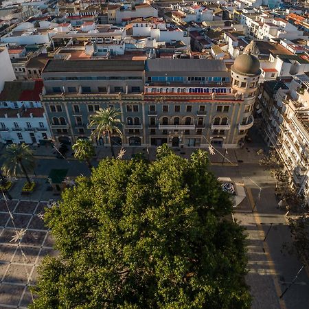 Conjunto De Apartamentos Antiguo Palacio Hotel Paris Huelva Eksteriør bilde