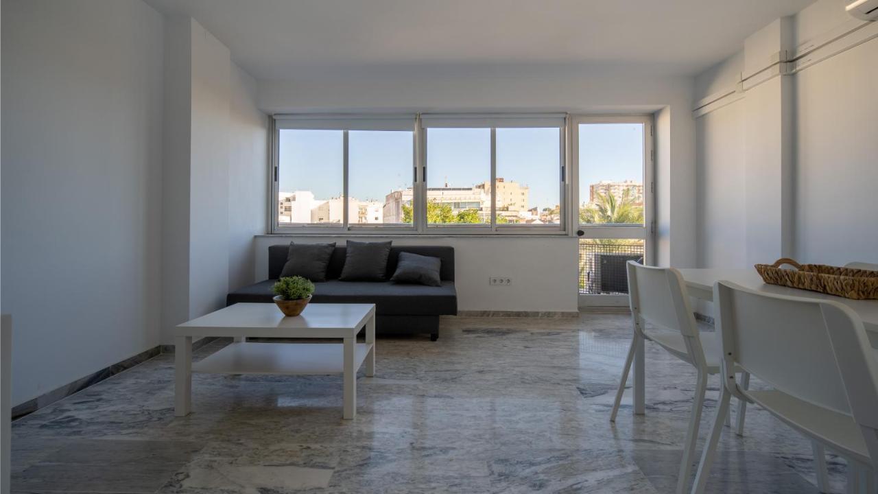 Conjunto De Apartamentos Antiguo Palacio Hotel Paris Huelva Eksteriør bilde
