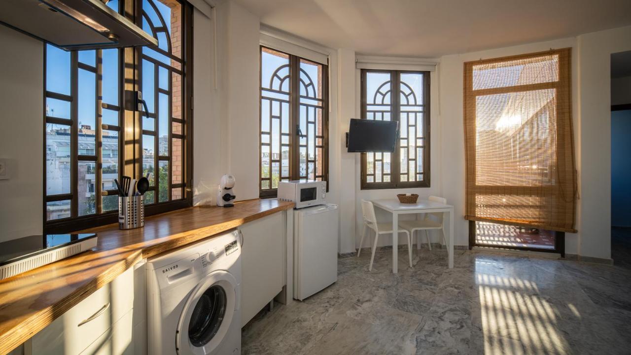 Conjunto De Apartamentos Antiguo Palacio Hotel Paris Huelva Eksteriør bilde