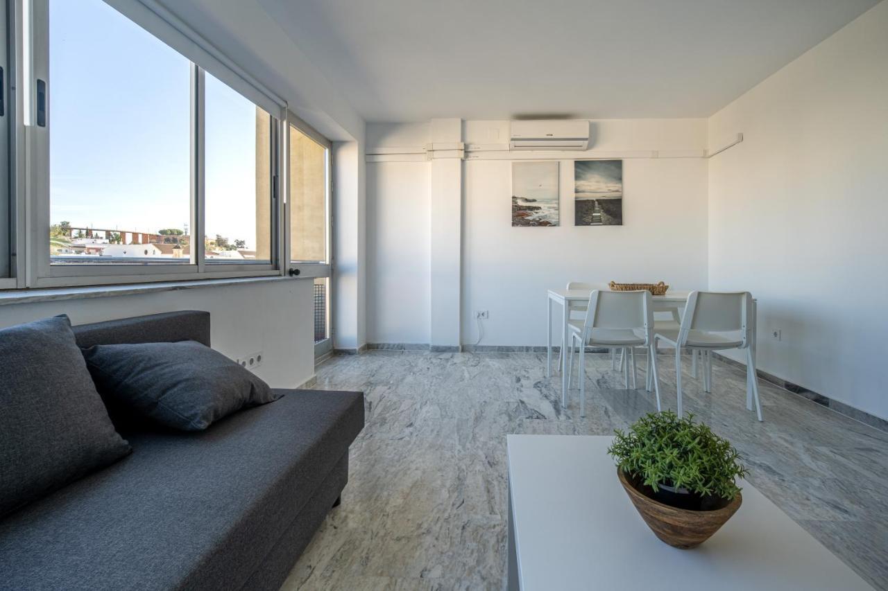 Conjunto De Apartamentos Antiguo Palacio Hotel Paris Huelva Eksteriør bilde