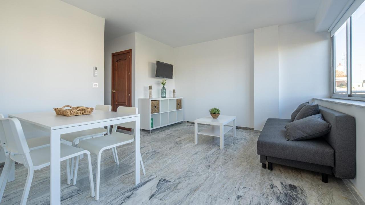 Conjunto De Apartamentos Antiguo Palacio Hotel Paris Huelva Eksteriør bilde