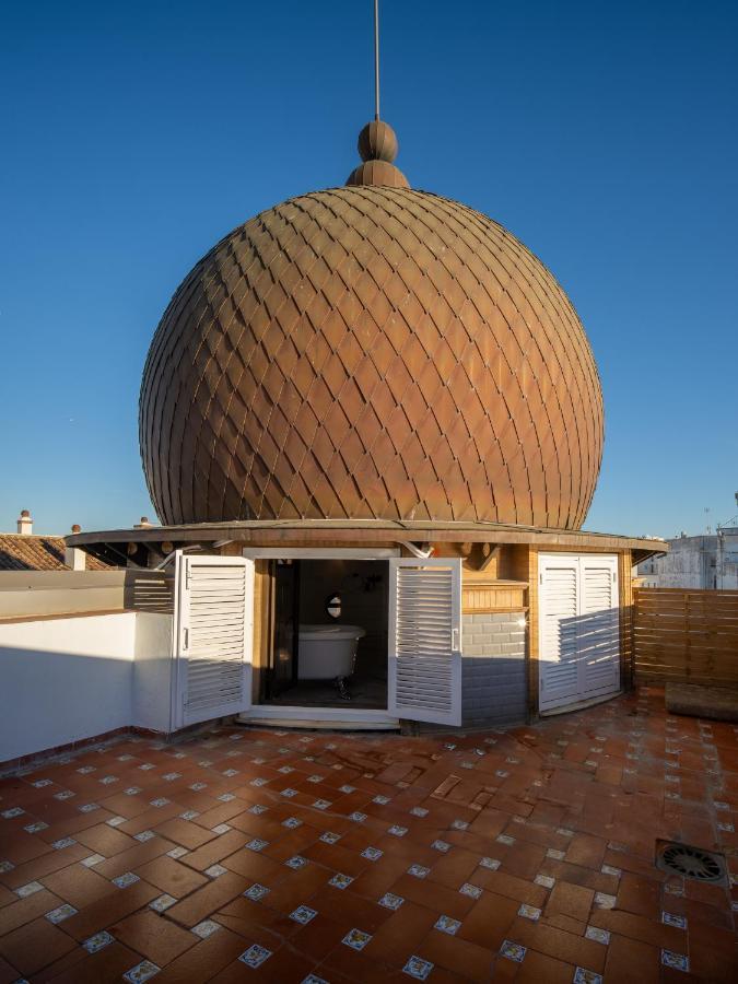 Conjunto De Apartamentos Antiguo Palacio Hotel Paris Huelva Eksteriør bilde