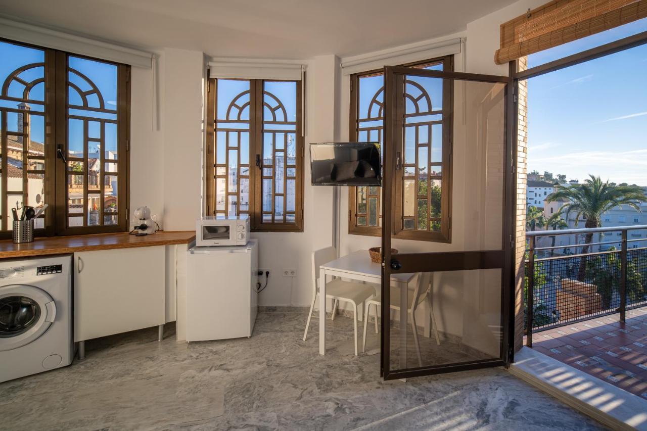 Conjunto De Apartamentos Antiguo Palacio Hotel Paris Huelva Eksteriør bilde