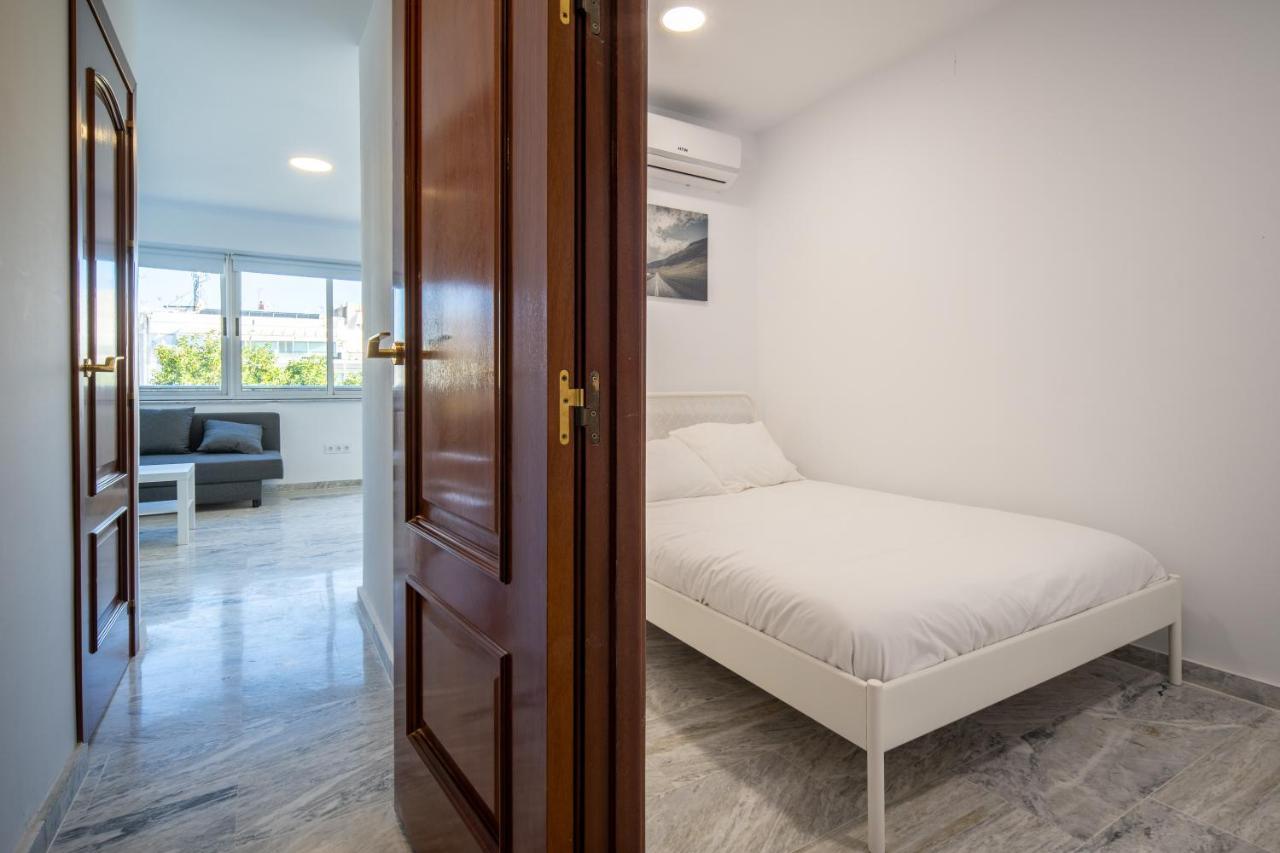 Conjunto De Apartamentos Antiguo Palacio Hotel Paris Huelva Eksteriør bilde