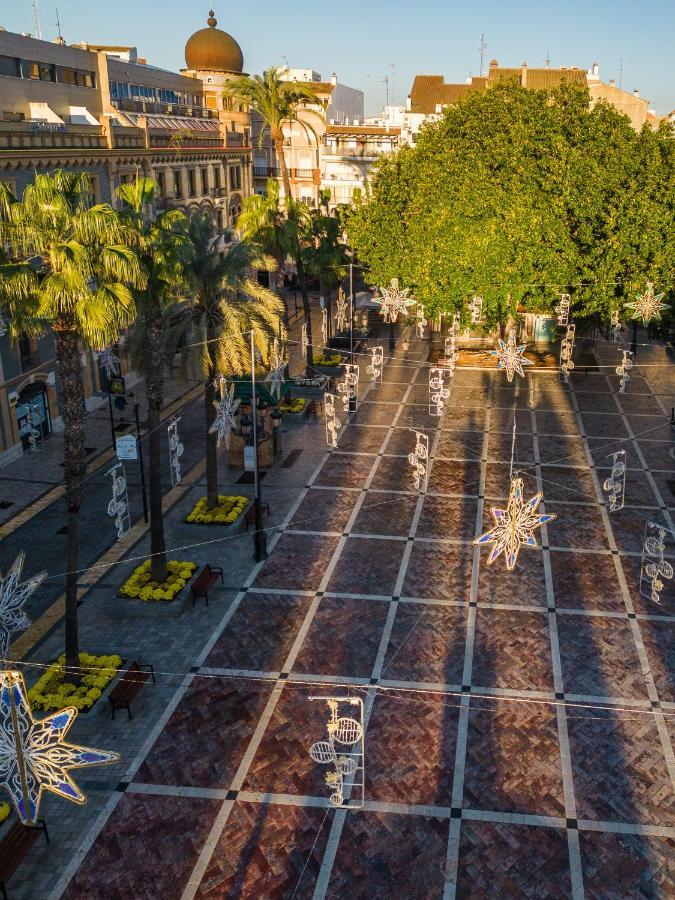Conjunto De Apartamentos Antiguo Palacio Hotel Paris Huelva Eksteriør bilde