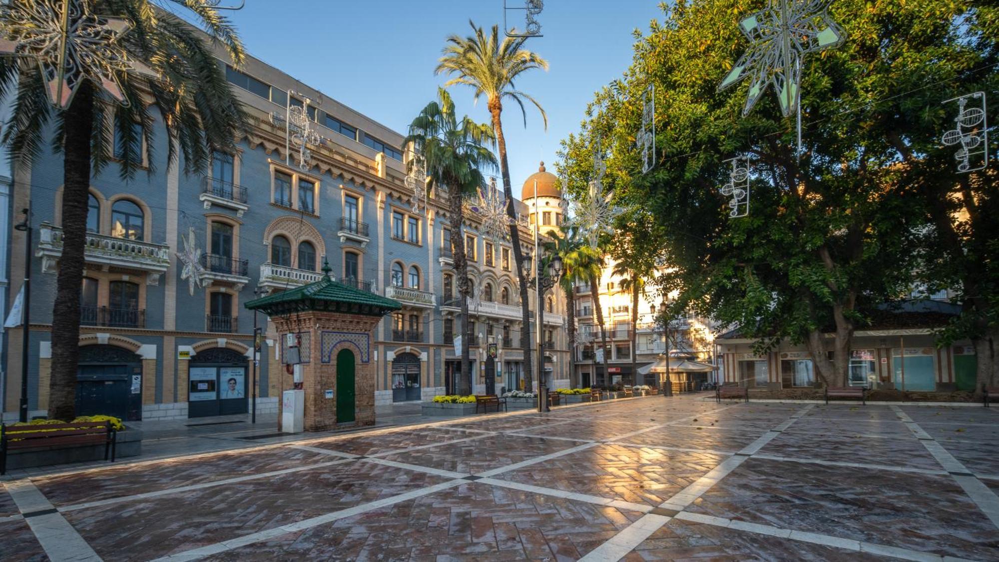 Conjunto De Apartamentos Antiguo Palacio Hotel Paris Huelva Eksteriør bilde