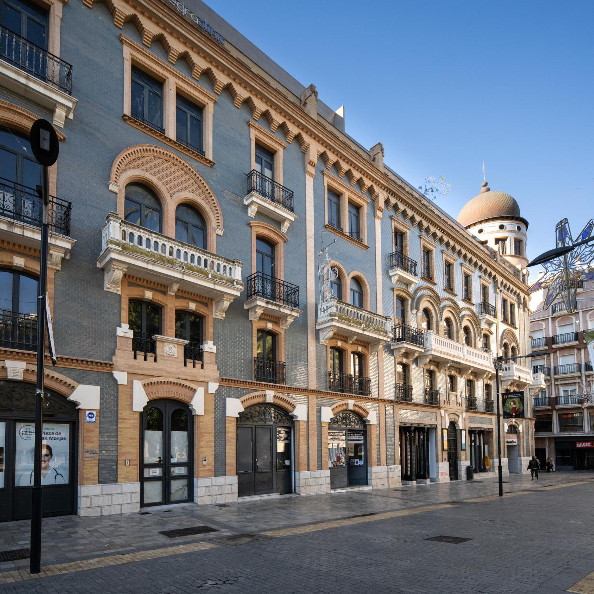 Conjunto De Apartamentos Antiguo Palacio Hotel Paris Huelva Eksteriør bilde