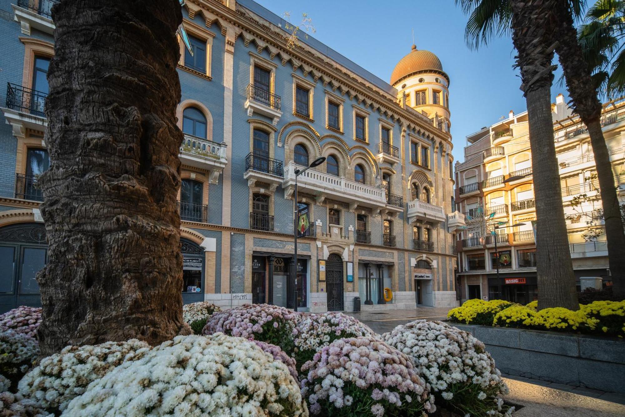 Conjunto De Apartamentos Antiguo Palacio Hotel Paris Huelva Eksteriør bilde