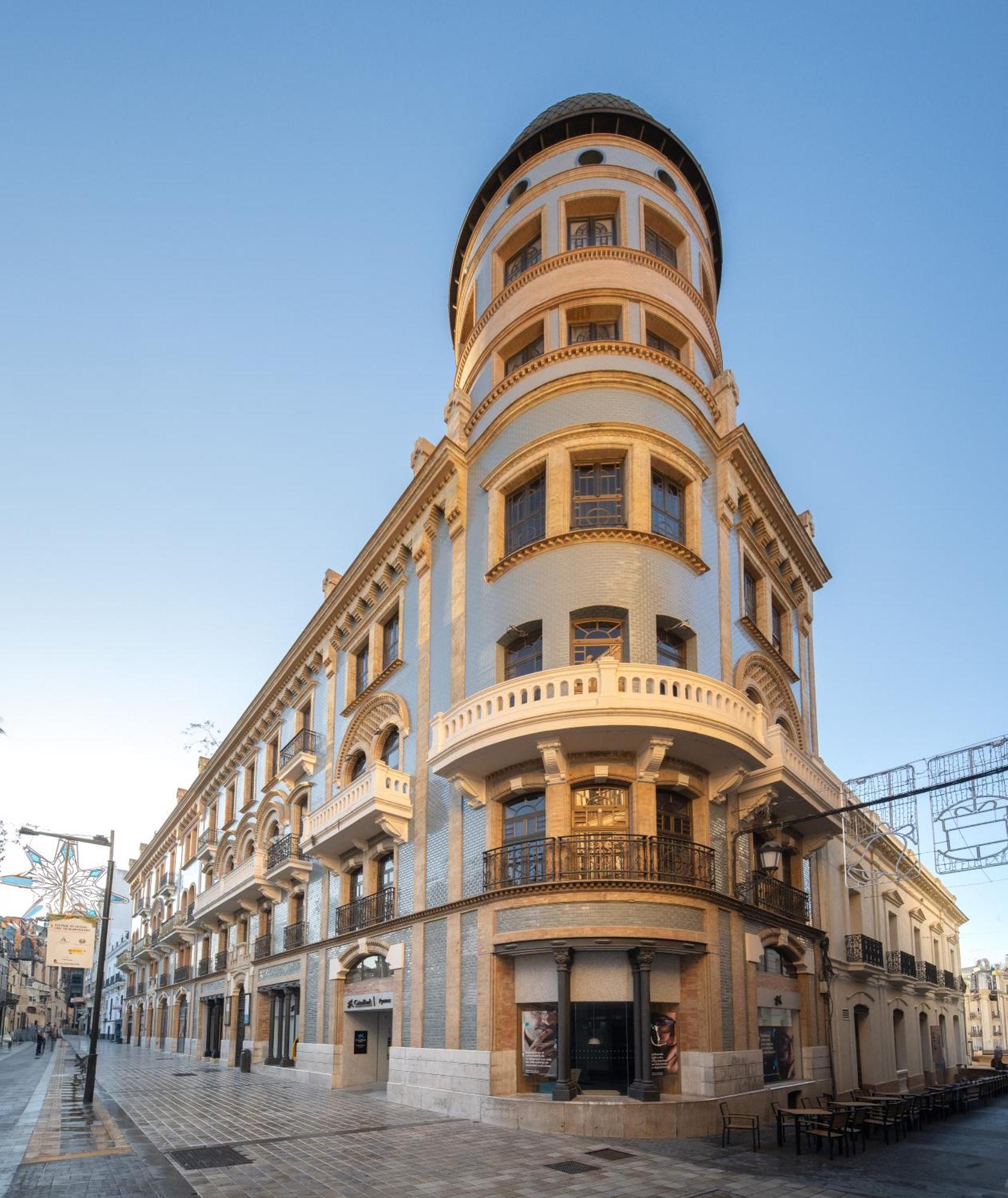 Conjunto De Apartamentos Antiguo Palacio Hotel Paris Huelva Eksteriør bilde