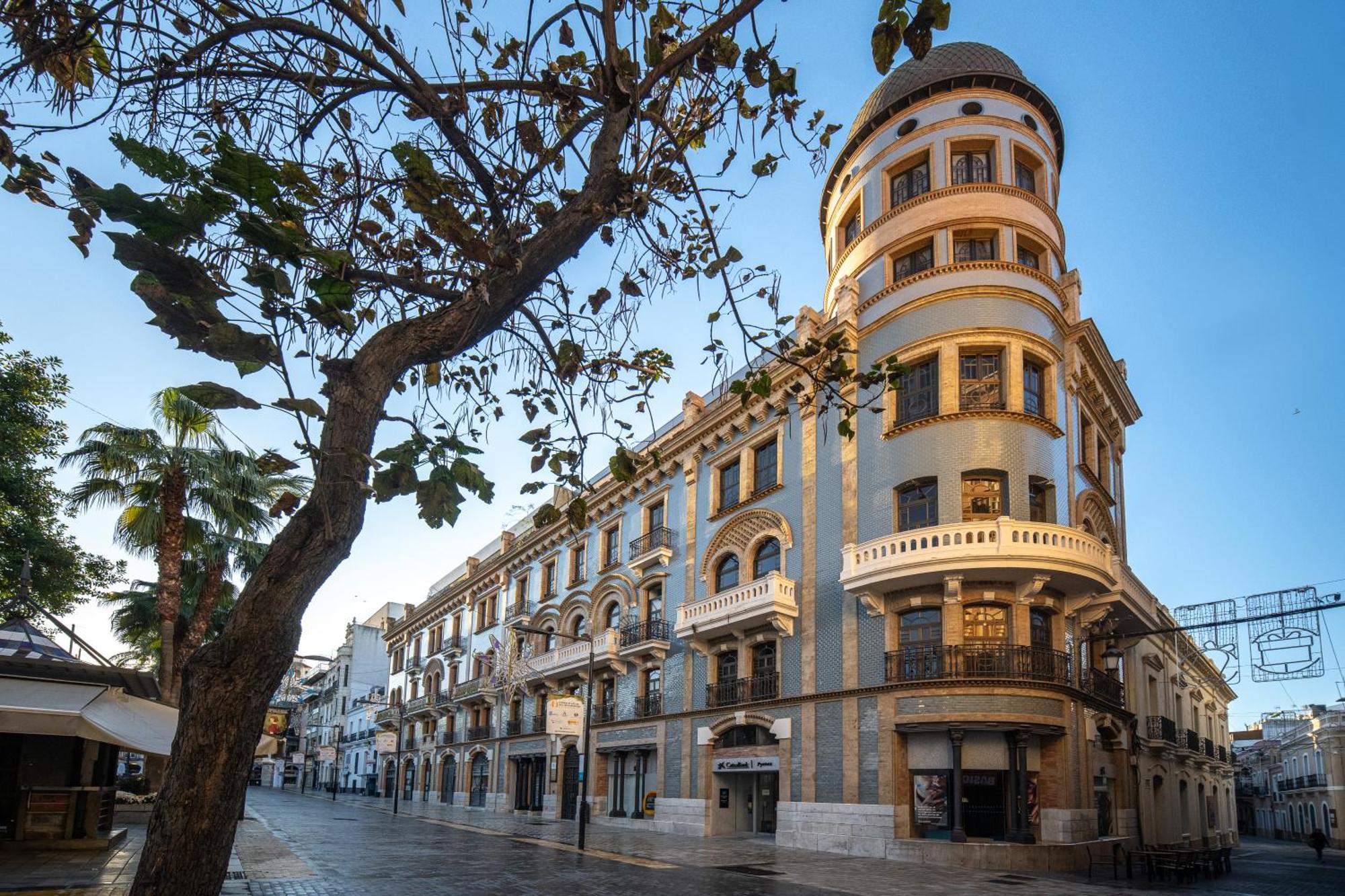Conjunto De Apartamentos Antiguo Palacio Hotel Paris Huelva Eksteriør bilde