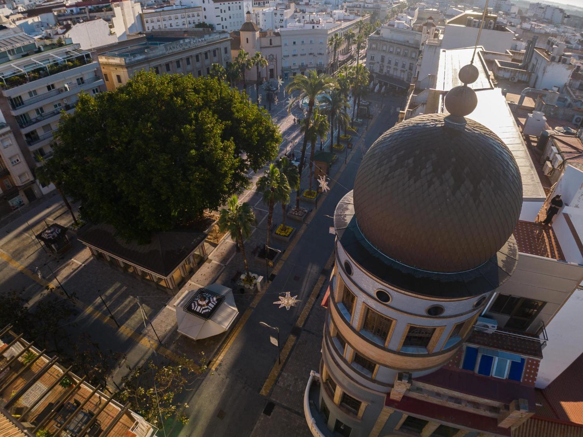 Conjunto De Apartamentos Antiguo Palacio Hotel Paris Huelva Eksteriør bilde